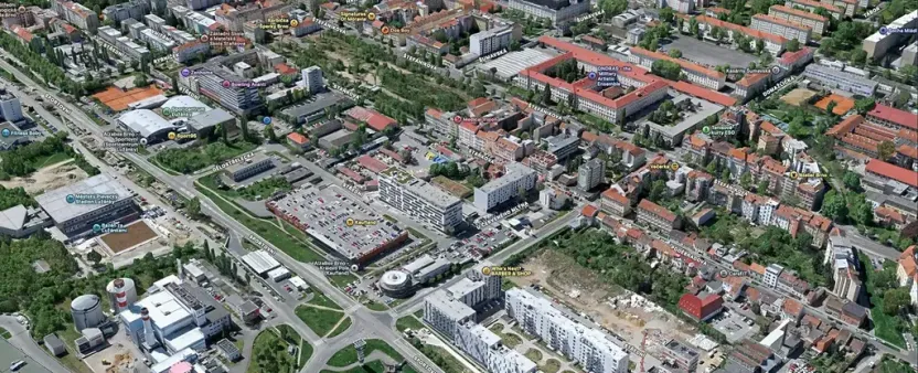 Pronájem bytu 3+kk, Brno, U Červeného mlýna, 97 m2