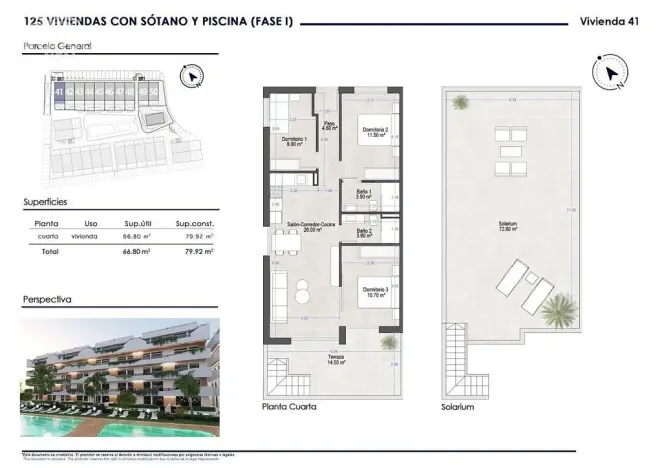 Prodej bytu 4+kk, San Javier, Murcia, Španělsko, 78 m2