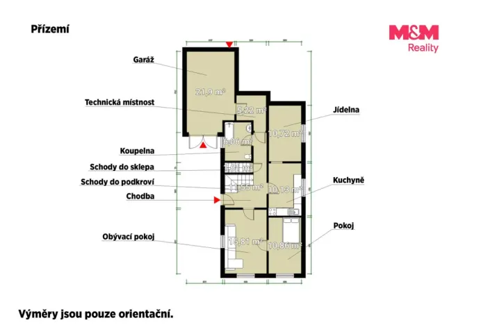Prodej rodinného domu, Postřekov, 142 m2
