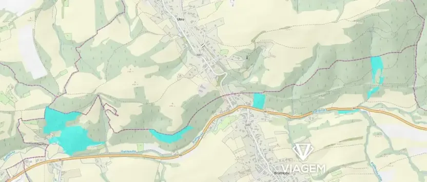 Prodej podílu pole, Bratřejov, 9649 m2