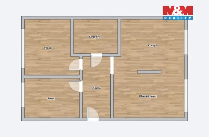 Prodej bytu 3+kk, Most, Moskevská, 54 m2