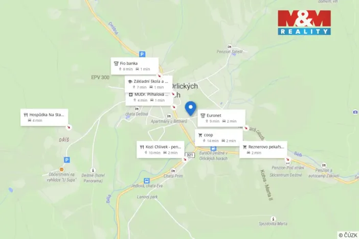 Prodej rodinného domu, Deštné v Orlických horách, 400 m2