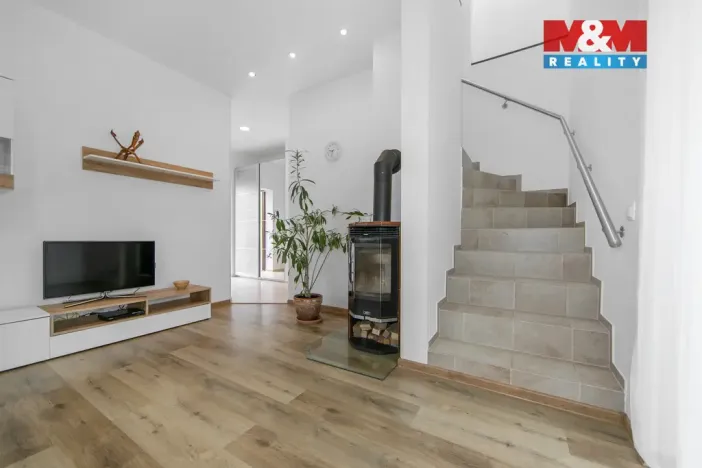 Pronájem rodinného domu, Tetín, 82 m2