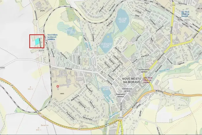 Prodej pozemku pro bydlení, Nové Město na Moravě, 2720 m2