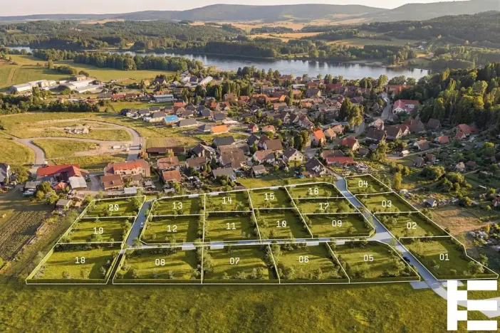 Prodej pozemku pro bydlení, Horní Planá, 813 m2