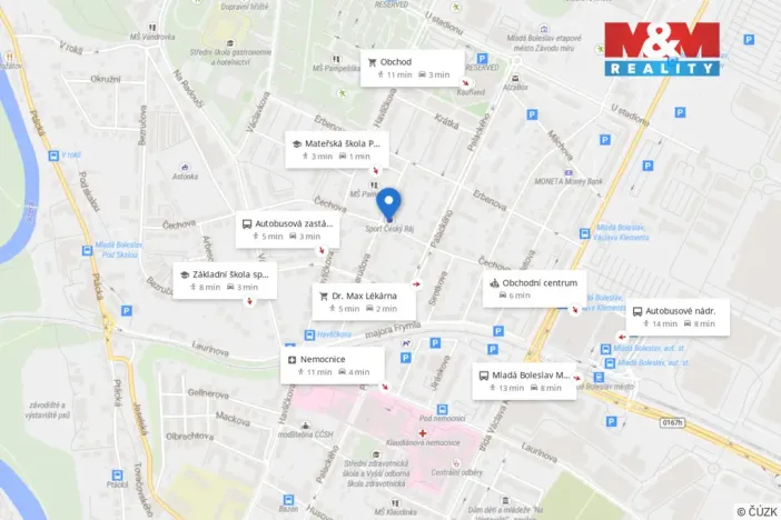Prodej bytu 2+kk, Mladá Boleslav - Mladá Boleslav II, Nerudova, 50 m2