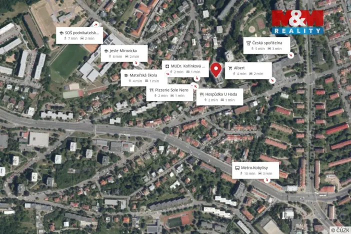 Prodej bytu 3+1, Praha - Kobylisy, Košťálkova, 66 m2