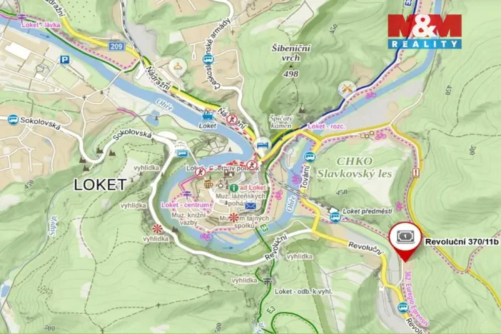 Prodej rodinného domu, Loket, Revoluční, 746 m2