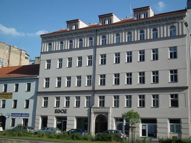 Pronájem bytu 1+kk, Praha - Karlín, Pobřežní, 41 m2