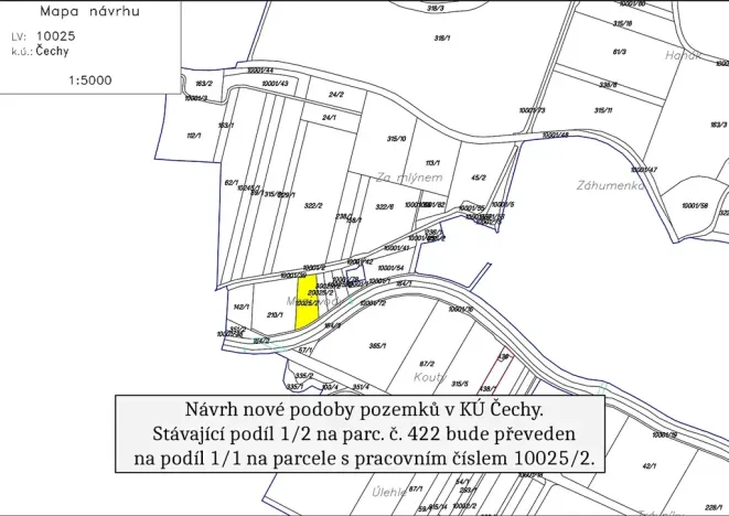 Prodej pole, Čechy, 41619 m2