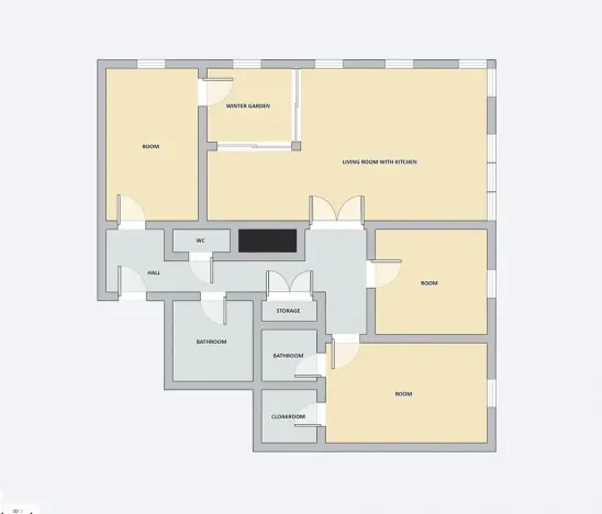 Pronájem bytu 4+kk, Praha - Žižkov, Olšanská, 120 m2