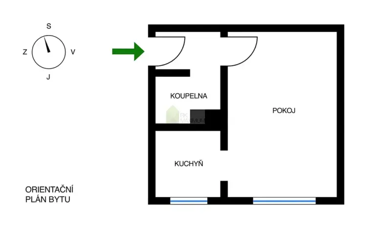 Prodej bytu 1+1, Praha - Libeň, Drahobejlova, 25 m2
