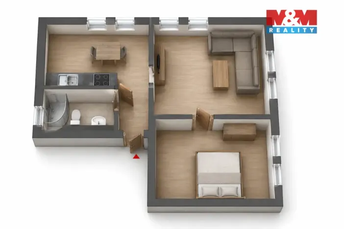 Prodej činžovního domu, Cheb - Podhrad, Zámecká, 400 m2