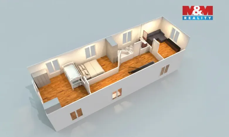 Prodej rodinného domu, Středokluky, V Chaloupkách, 111 m2