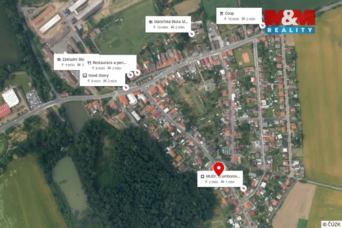 Prodej rodinného domu, Nové Dvory, Havlíčkova, 75 m2