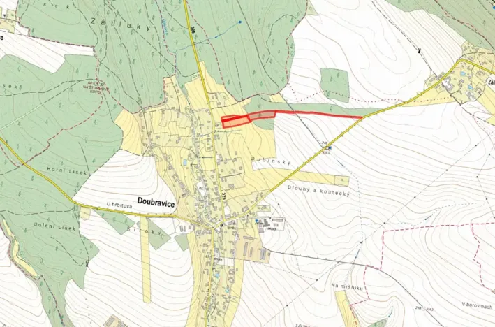 Prodej louky, Doubravice, 8061 m2