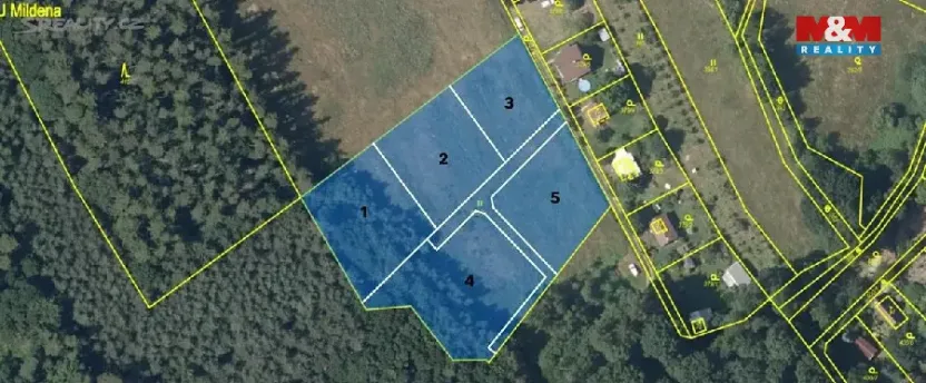 Prodej pozemku pro bydlení, Morašice, 960 m2