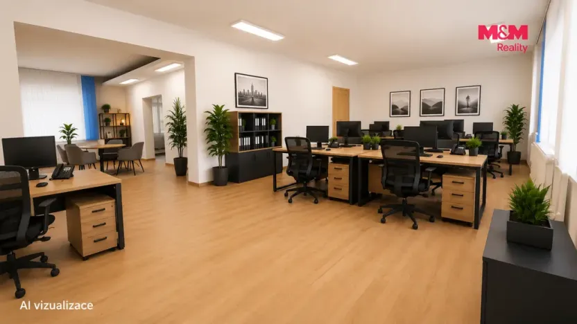Pronájem kanceláře, Třinec - Staré Město, 1. máje, 99 m2