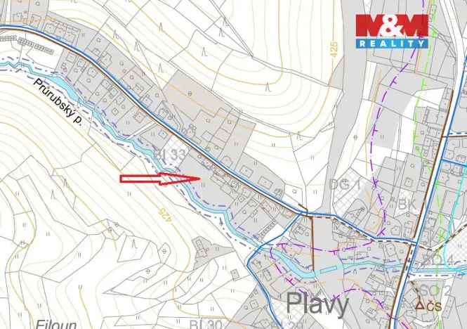 Prodej pozemku pro bydlení, Plavy, 3359 m2
