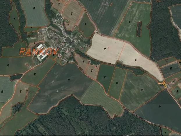 Prodej pozemku, Trhové Sviny - Rankov, 915 m2