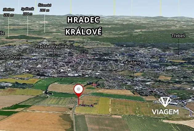 Prodej podílu pole, Hradec Králové, 1765 m2