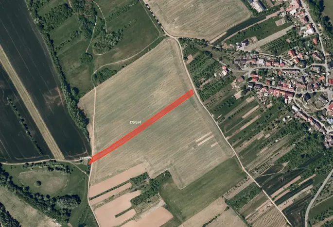 Prodej pole, Traplice, 4328 m2