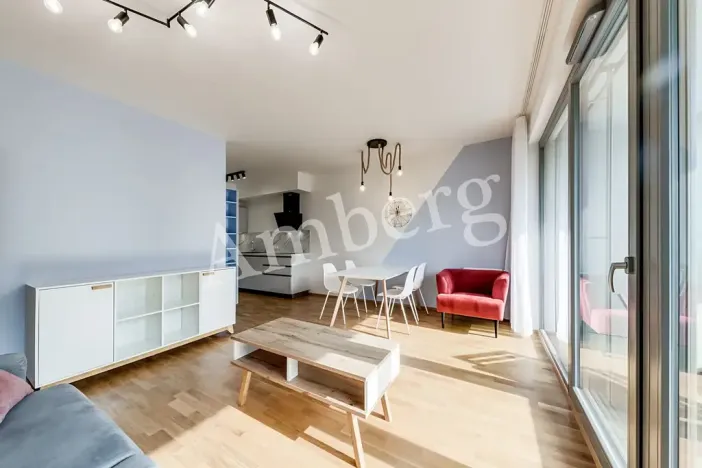 Pronájem bytu 2+kk, Praha - Karlín, U Mlýnského kanálu, 56 m2