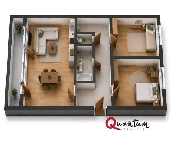 Prodej bytu 3+kk, Praha - Stodůlky, Kurzova, 74 m2