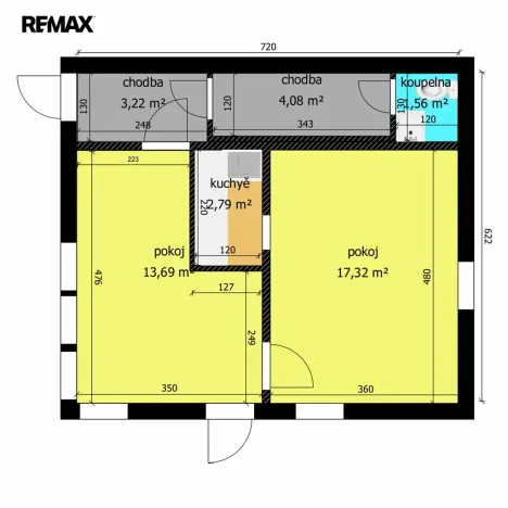 Prodej chaty, Ovčáry, Osada Mlýnek, 40 m2