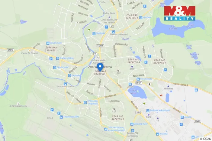 Pronájem bytu 1+1, Žďár nad Sázavou - Žďár nad Sázavou 1, 32 m2