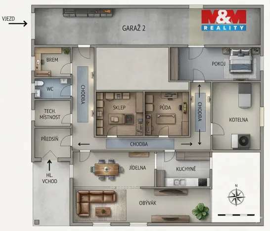 Prodej rodinného domu, Nový Hrádek, Náchodská, 144 m2