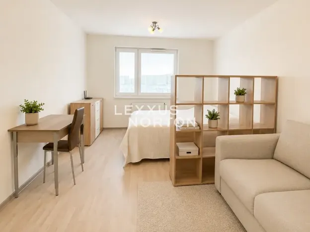 Pronájem bytu 1+kk, Praha - Vysočany, Strnadových, 34 m2