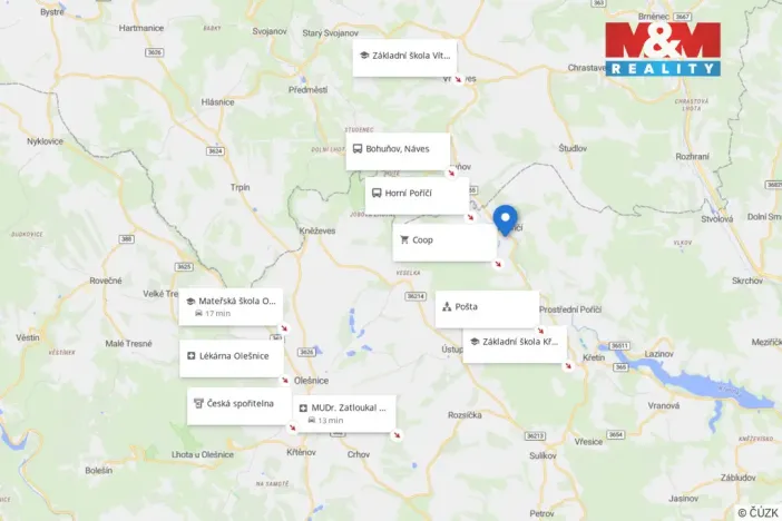 Prodej rodinného domu, Horní Poříčí, 77 m2