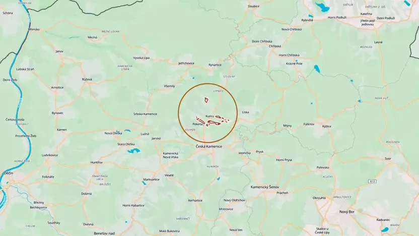 Prodej louky, Kunratice, 331914 m2