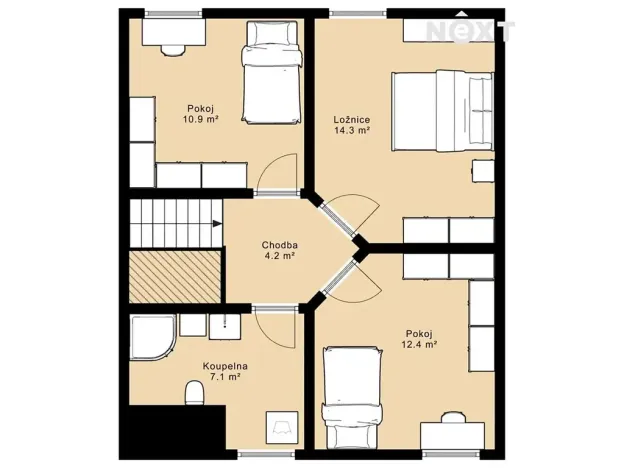 Prodej rodinného domu, Hluboká nad Vltavou, Karla Čapka, 101 m2
