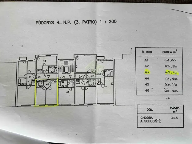 Pronájem bytu 2+kk, Plzeň, Plzenecká, 42 m2