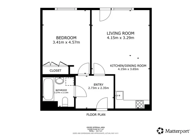 Pronájem bytu 2+kk, Praha - Hrdlořezy, V třešňovce, 53 m2