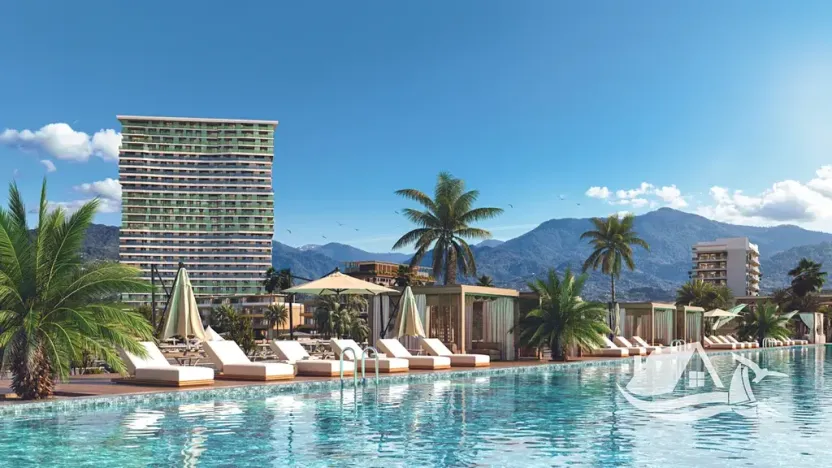 Prodej bytu 1+kk, Batumi, Gruzie, 43 m2