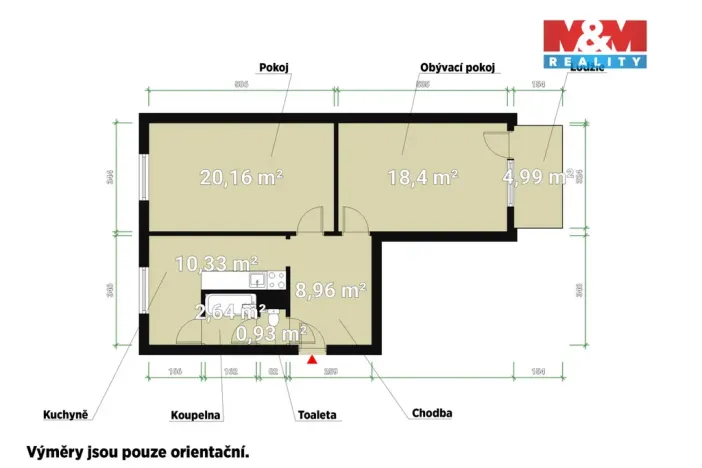Prodej bytu 2+1, Klatovy - Klatovy III, Plzeňská, 70 m2