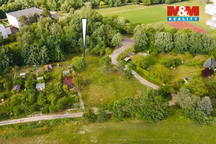 Prodej zahrady, Pardubice, 493 m2