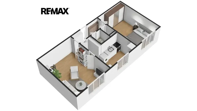 Pronájem bytu 2+1, Plzeň, Koterovská, 52 m2