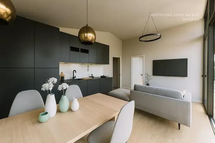 Prodej domu na klíč, Hrušová, 90 m2