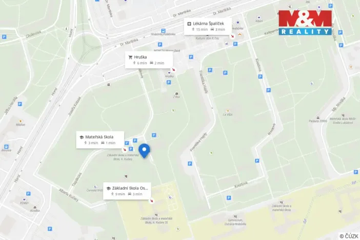 Prodej bytu 2+1, Ostrava - Hrabůvka, Tlapákova, 49 m2