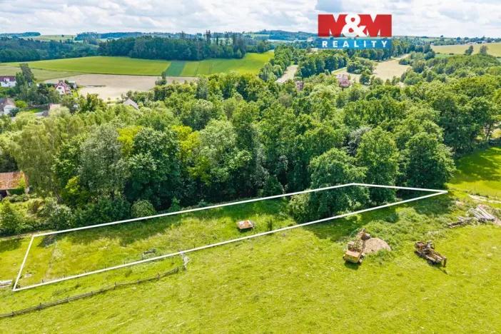 Prodej pozemku pro bydlení, Nová Ves u Mladé Vožice, 1850 m2