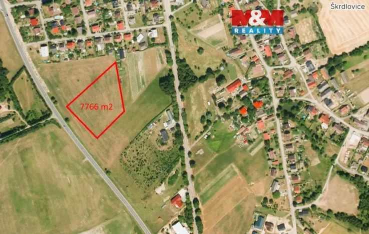 Prodej komerčního pozemku, Škrdlovice, 7766 m2