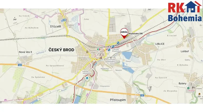 Pronájem skladu, Český Brod, Klučovská, 400 m2