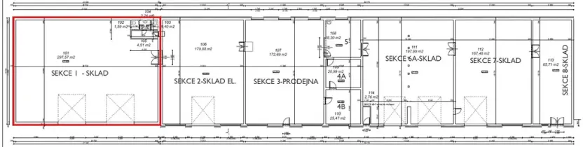 Pronájem skladu, Ostrava, Tovární, 298 m2