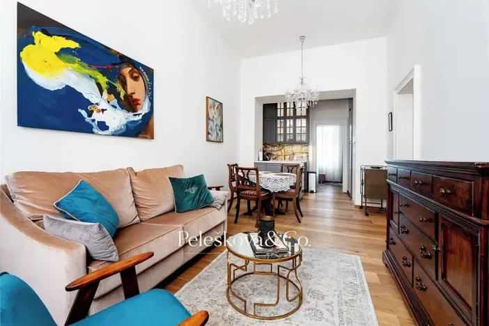 Pronájem bytu 2+kk, Praha - Smíchov, Plzeňská, 51 m2