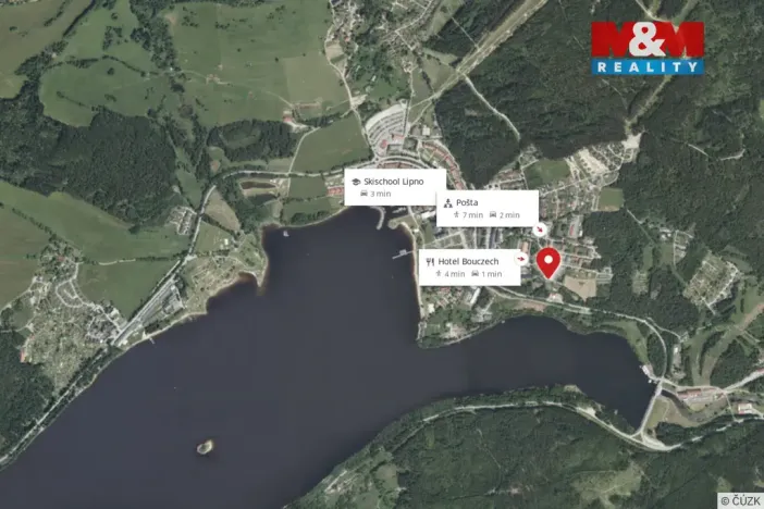 Prodej bytu 2+kk, Lipno nad Vltavou, 20 m2