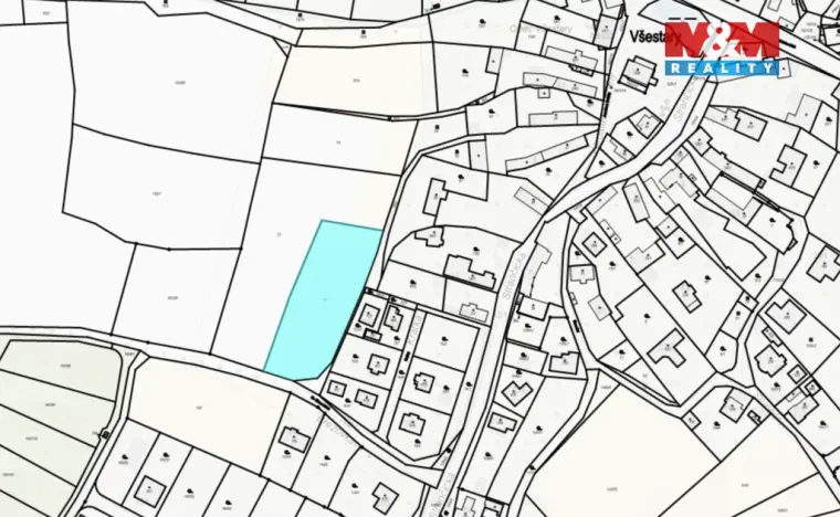 Prodej pozemku pro bydlení, Všestary, 3266 m2